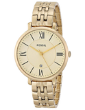 Fossil Jacqueline White Dial Gold Steel Strap Watch for Women - ES3434 Buy Now By Fossil
