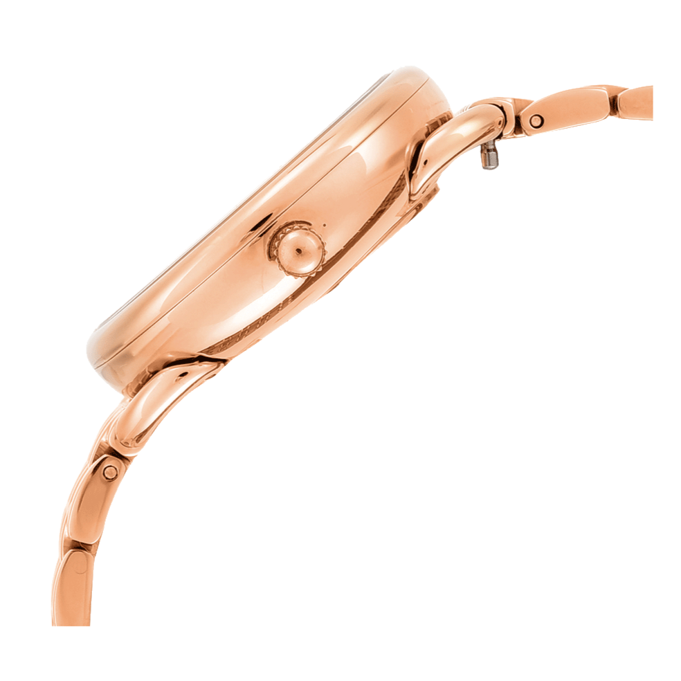 Fossil Tailor Rose Gold Dial Rose Gold Stainless Steel Strap Watch for Women - ES3713 Buy Now By Fossil
