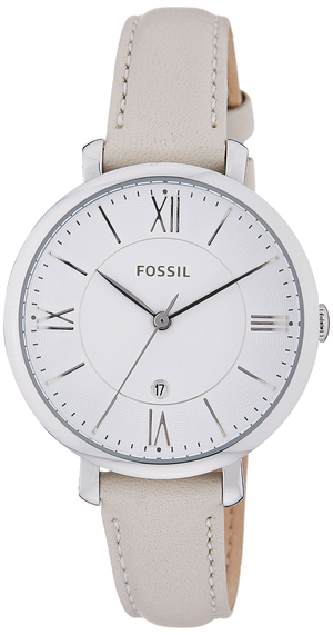 Fossil Jacqueline White Dial Beige Leather Strap Watch for Women - ES3793 Buy Now By Fossil