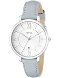 Fossil Jacqueline White Dial Light Blue Leather Strap Watch for Women - ES3821 Buy Now By Fossil