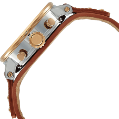 Fossil Boyfriend Chronograph White Dial Brown Leather Strap Watch for Women - ES3837 Buy Now By Fossil