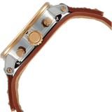 Fossil Boyfriend Chronograph White Dial Brown Leather Strap Watch for Women - ES3837 Buy Now By Fossil