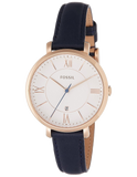 Fossil Jacqueline White Dial Blue Leather Strap Watch for Women - ES3843 Buy Now By Fossil