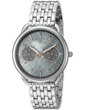 Fossil Tailor Mother of Pearl Black Dial Silver Steel Strap Watch for Women - ES3911 Buy Now By Fossil