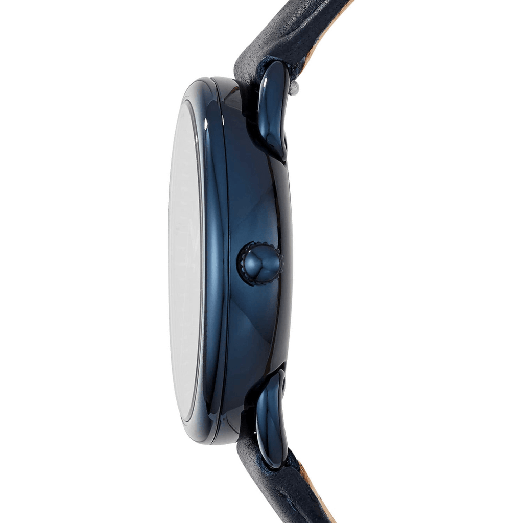 Fossil Tailor Blue Dial Blue Leather Strap Watch for Women - ES4092 Buy Now By Fossil