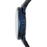 Fossil Tailor Blue Dial Blue Leather Strap Watch for Women - ES4092 Buy Now By Fossil