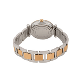 Fossil Carlie Silver Dial Two Tone Steel Strap Watch for Women - ES4342 Buy Now By Fossil