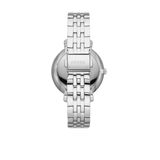 Fossil Jacqueline Multifunction Moonphase White Dial Silver Steel Strap Watch for Women - ES5164 Buy Now By Fossil