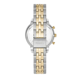 Fossil Neutra Chronograph Mother of Pearl White Dial Two Tone Steel Strap Watch for Women - ES5216 Buy Now By Fossil