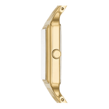 Fossil Raquel Three Hand Date White Dial Gold Steel Strap Watch For Women - ES5220 Buy Now By Fossil