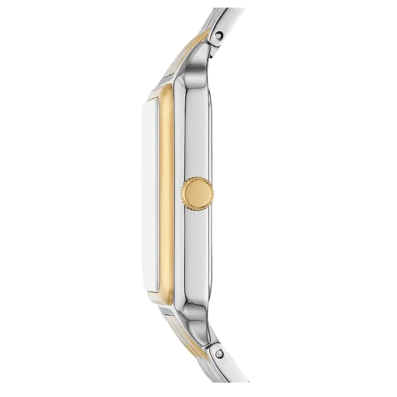 Fossil Raquel Three Hand Mother of Pearl Dial Two Tone Steel Strap Watch For Women - ES5305 Buy Now By Fossil