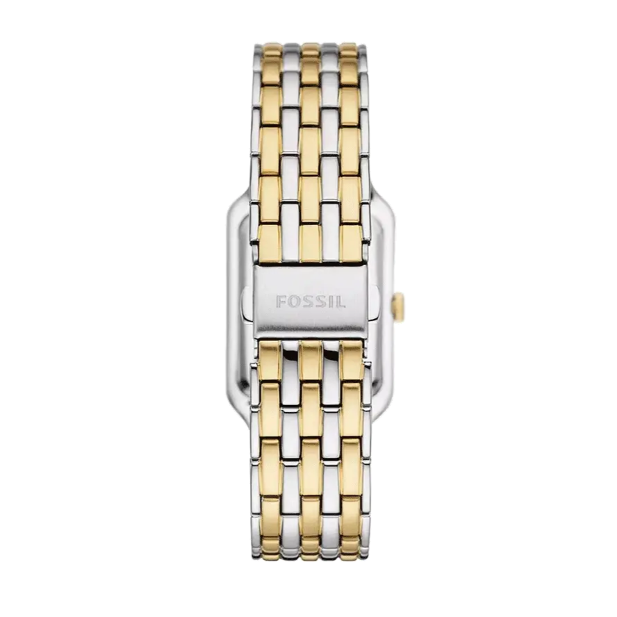 Fossil Raquel Three Hand Mother of Pearl Dial Two Tone Steel Strap Watch For Women - ES5305 Buy Now By Fossil