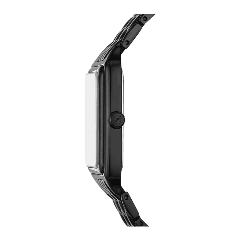 Fossil Raquel Three Hand Date Black Dial Black Steel Strap Watch For Women - ES5340 Buy Now By Fossil