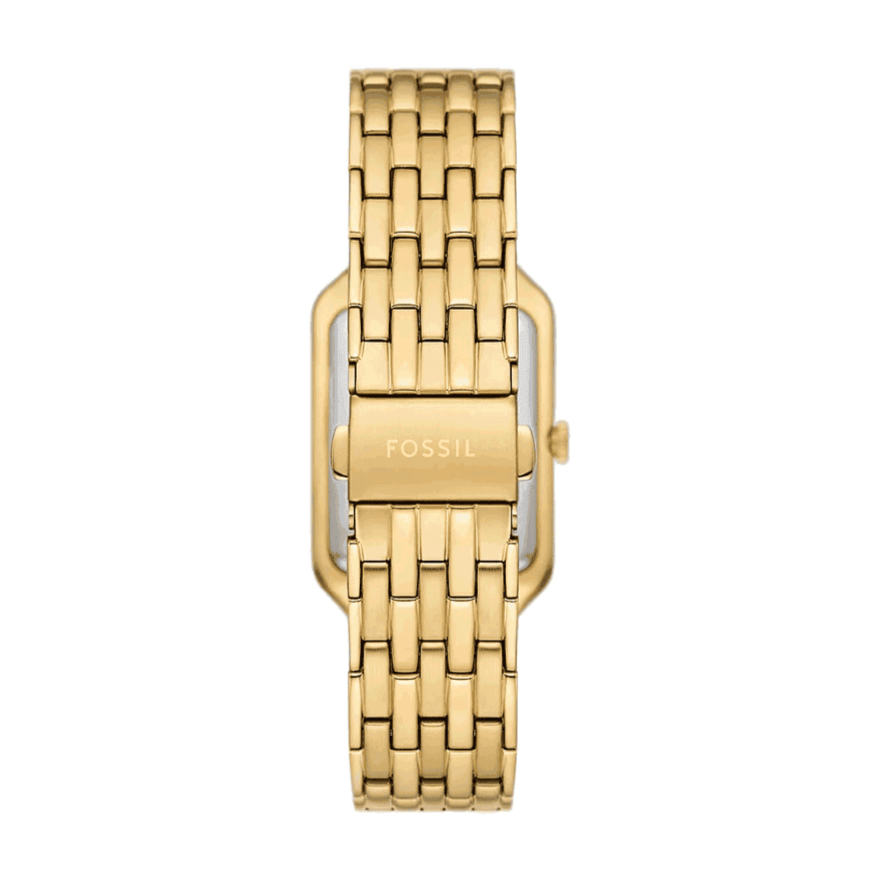 Fossil Raquel Three Hand Date Green Dial Gold Steel Strap Watch For Women - ES5341 Buy Now By Fossil