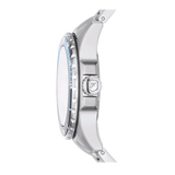 Fossil Blue Dive Three Hand Blue Dial Silver Steel Strap Watch For Women - ES5353 Buy Now By Fossil