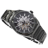 Fossil Everett Automatic Skeleton Grey Dial Grey Steel Strap Watch for Men - ME3206 Buy Now By Fossil