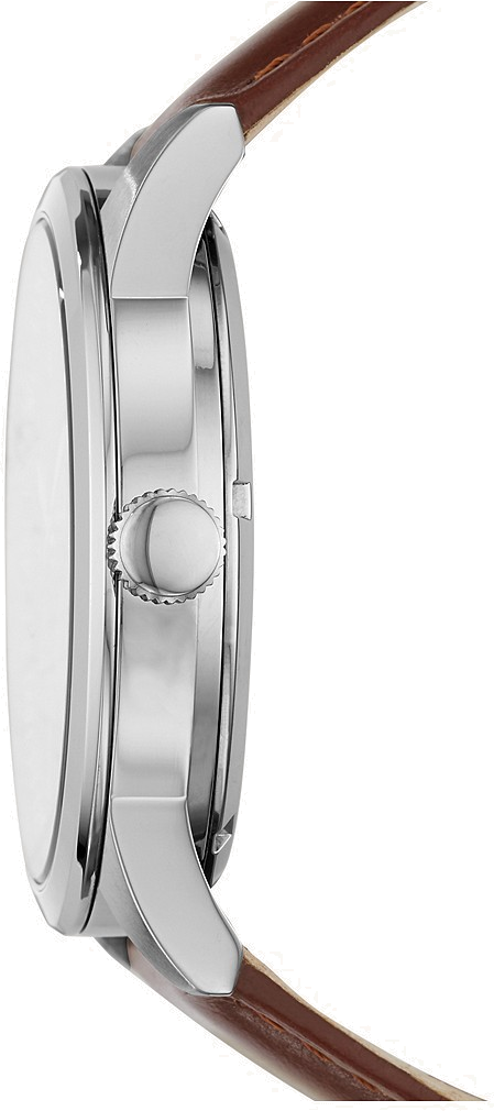 Fossil Flynn Automatic Black Dial Brown Leather Strap Watch for Men - BQ2270 Buy Now By Fossil