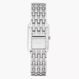 Fossil Raquel Three Hand Date White Dial Silver Steel Strap Watch for Women - ES5221 Buy Now By Fossil