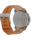 Fossil Grant Chronograph White Dial Brown Leather Strap Watch for Men - FS5060 Buy Now By Fossil