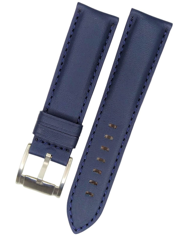 Fossil Grant Chronograph Black Dial Blue Leather Strap Watch for Men - FS5061 Buy Now By Fossil