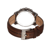 Fossil Grant Chronograph Brown Dial Brown Leather Strap Watch for Men - FS5214 Buy Now By Fossil