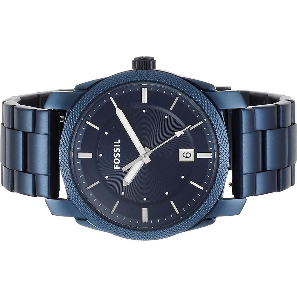 Fossil Machine Blue Dial Blue Steel Strap Watch for Men - FS5231 Buy Now By Fossil