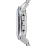 Fossil Grant Sport Chronograph Black Dial Silver Steel Strap Watch for Men - FS5236 Buy Now By Fossil