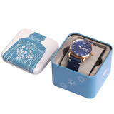 Fossil The Commuter Blue Dial Blue Leather Strap Watch for Men - FS5274 Buy Now By Fossil