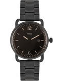 Fossil The Commuter Brown Dial Black Steel Strap Watch for Men - FS5277 Buy Now By Fossil