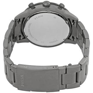 Fossil Townsman Chronograph Black Dial Silver Steel Strap Watch for Men - FS5349 Buy Now By Fossil