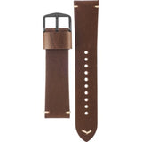 Fossil Commuter Chronograph Black Dial Brown Leather Strap Watch for Men - FS5403 Buy Now By Fossil