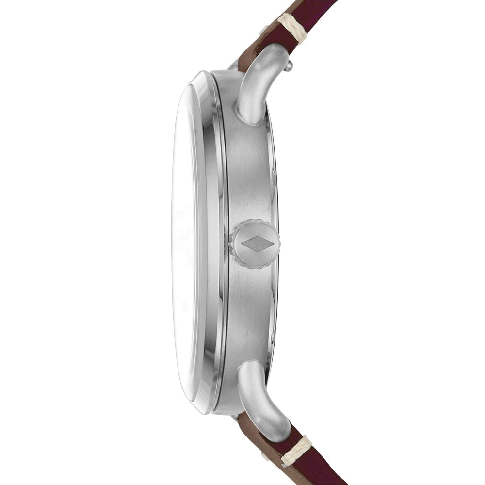 Fossil Commuter Grey Dial Brown Leather Strap Watch for Men - FS5417 Buy Now By Fossil