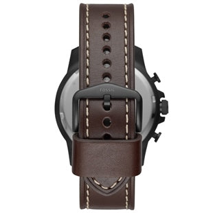 Fossil Bowman Chronograph Brown Dial Brown Leather Strap Watch for Men - FS5601 Buy Now By Fossil