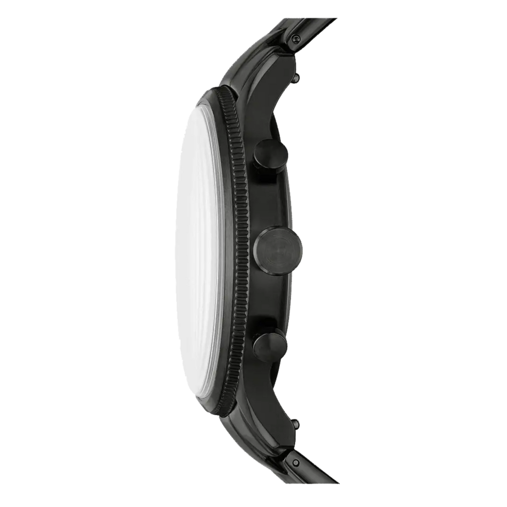 Fossil Pilot Chronograph Black Dial Black Steel Strap Watch for Men - FS5811 Buy Now By Fossil