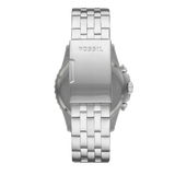 Fossil FB-01 Chronograph Black Dial Silver Steel Strap Watch for Men - FS5837 Buy Now By Fossil
