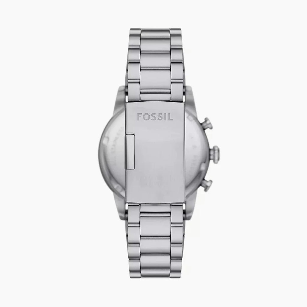 Fossil Sport Tourer Chronograph Green Dial Silver Steel Strap Watch for Men - FS6048 Buy Now By Fossil