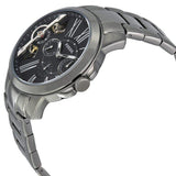 Fossil Grant Twist Multifunction Blue Dial Grey Steel Strap Watch for Men - ME1146 Buy Now By Fossil