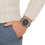 Fossil Grant Chronograph Black Dial Silver Steel Strap Watch for Men - FS4736 Buy Now By Fossil