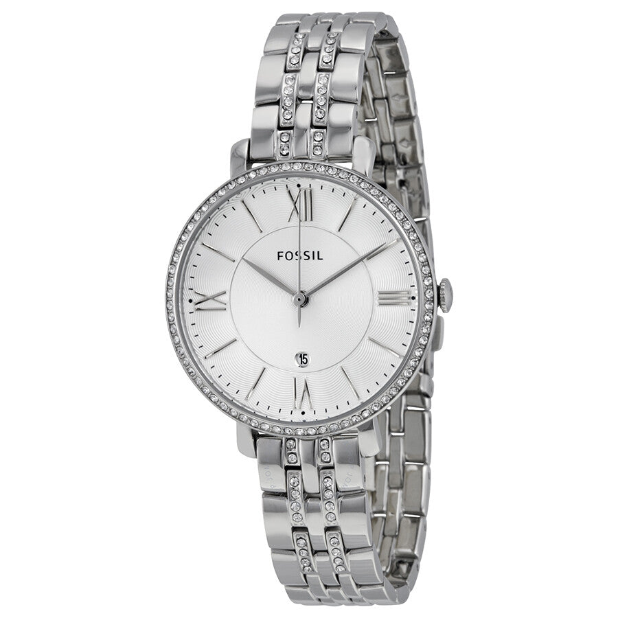 Fossil Jacqueline White Dial Silver Steel Strap Watch for Women - ES3545 Buy Now By Fossil