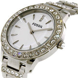 Fossil Jesse White Dial Silver Steel Strap Watch for Women - ES2362 Buy Now By Fossil