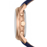 Fossil Grant Automatic Blue Dial Blue Leather Strap Watch for Men - ME3029 Buy Now By Fossil