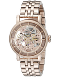 Fossil Boyfriend Automatic Skeleton Rose Gold Dial Rose Gold Steel Strap Watch for Women - ME3065 Buy Now By Fossil