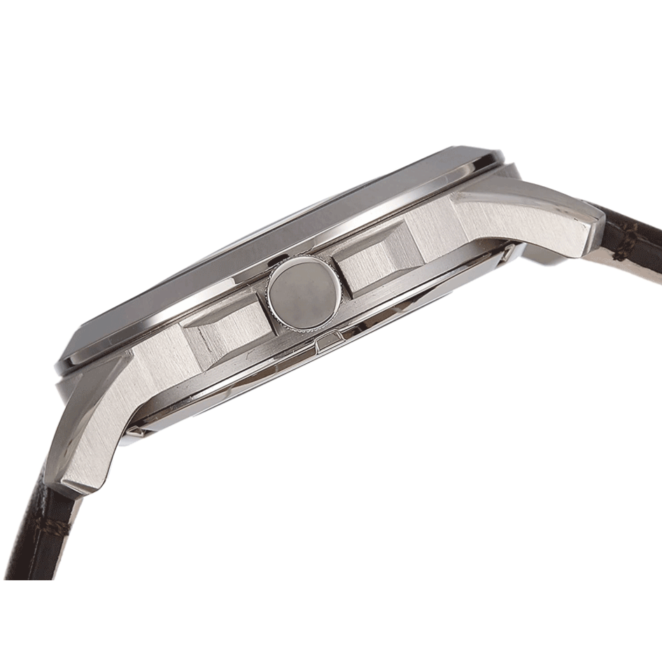 Fossil Grant Automatic Skeleton Black Dial Brown Leather Strap Watch for Men - ME3095 Buy Now By Fossil