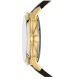 Fossil Townsman Automatic Skeleton Black Dial Black Leather Strap Watch for Men - ME3210 Buy Now By Fossil