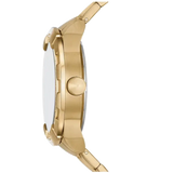 Fossil Bronson Automatic Skeleton Black Dial Gold Steel Strap Watch for Men - ME3257 Buy Now By Fossil