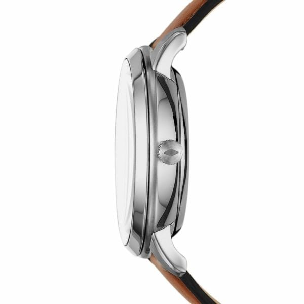 Fossil Neutra Automatic Luggage Skeleton Blue Dial Brown Leather Strap Watch for Men - ME3160 Buy Now By Fossil