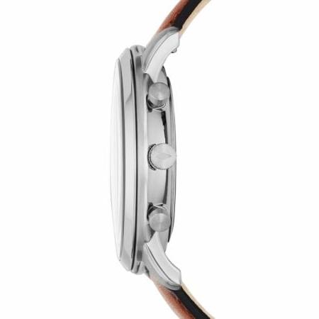 Fossil Neutra Chronograph Blue Dial Brown Leather Strap Watch for Men - FS5453 Buy Now By Fossil