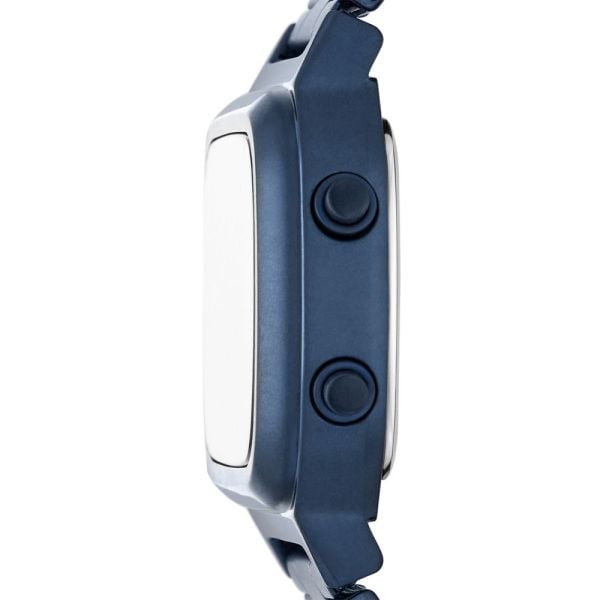 Fossil Retro Analog-Digital Black Dial Blue Steel Strap Watch for Men - FS5896 Buy Now By Fossil