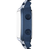 Fossil Retro Analog-Digital Black Dial Blue Steel Strap Watch for Men - FS5896 Buy Now By Fossil