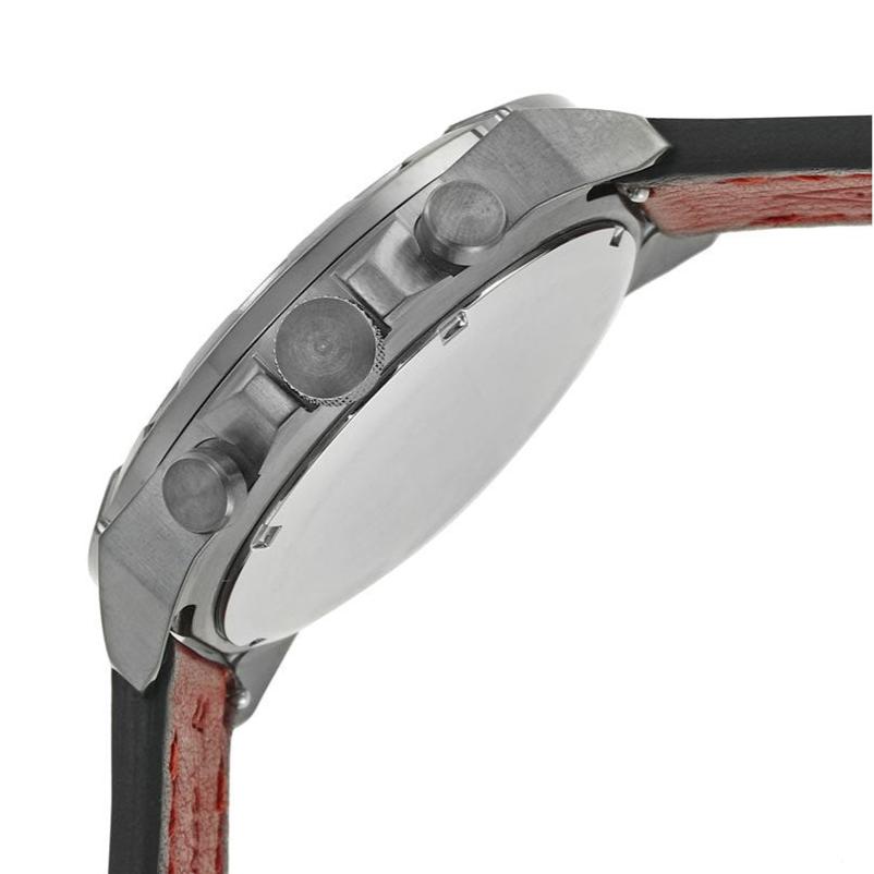 Fossil Bronson Chronograph Grey Dial Brown Leather Strap Watch for Men - FS5855 Buy Now By Fossil